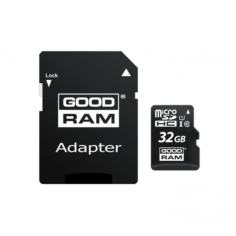 GoodRam microCARD MicroSDHC 32GB UHS-I Classe 10 U1 - immagine 1