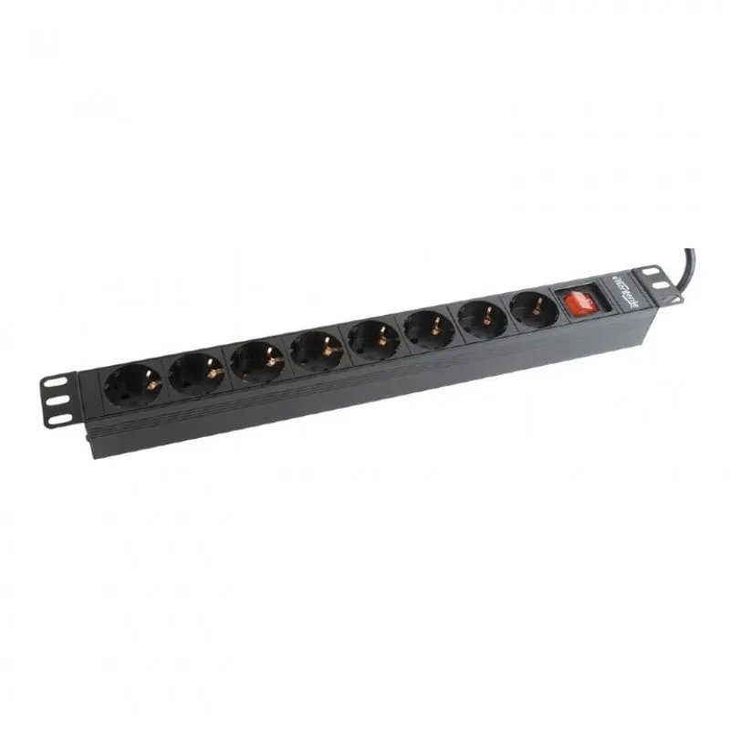 Gembird GB-1011 Multipresa rack 19" 8 prese - immagine 1