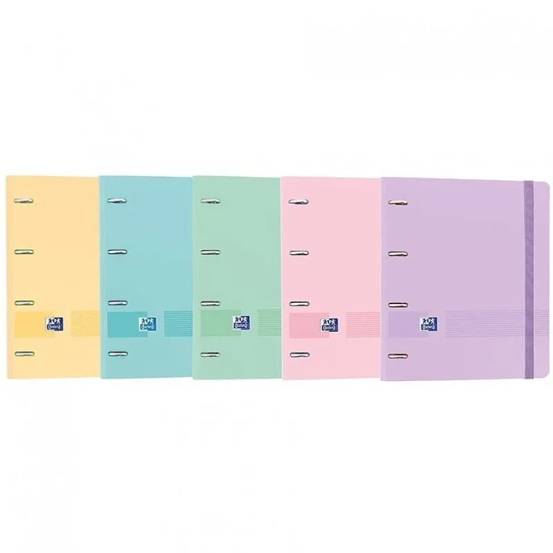 Cartella raccoglitore europeo Oxford Live & Go con ricarica A4+ colori pastello assortiti 1 unità - immagine 1