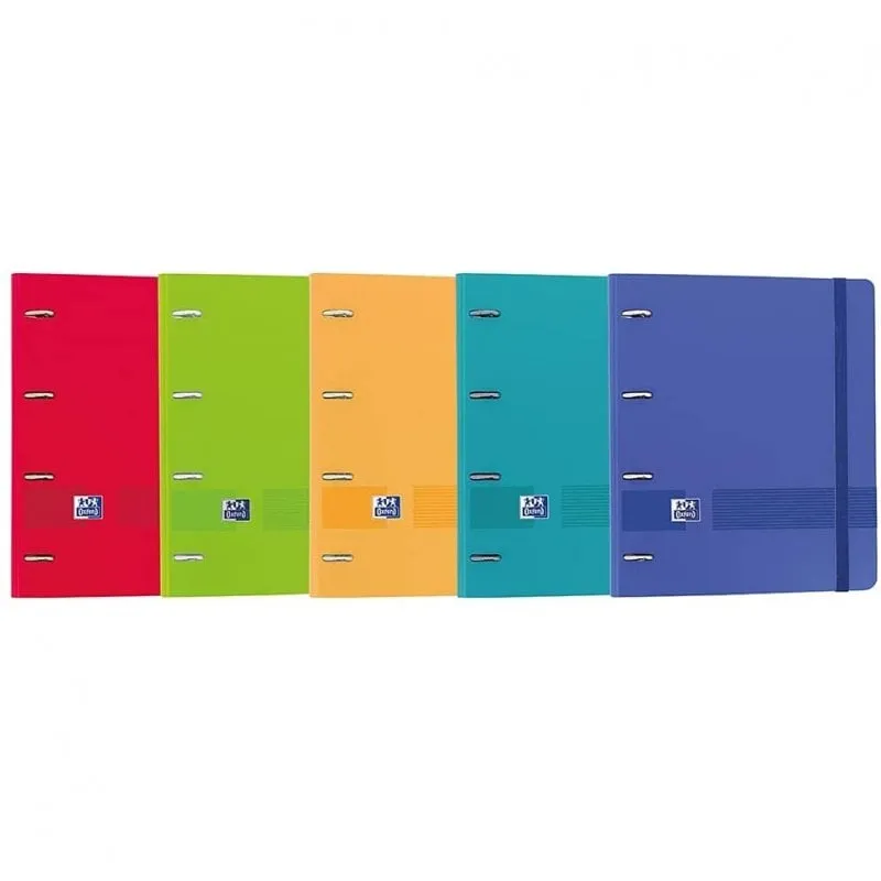 Oxford Live & Go EuropeanBinder Un Raccoglitore con Ricarica A4+, Colori Casuali - immagine 1