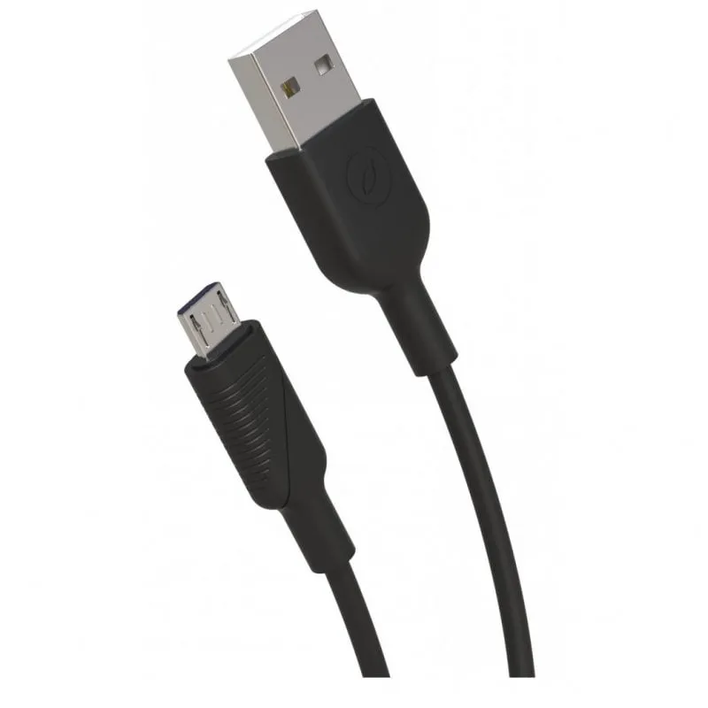Cavo Muvit USB a MicroUSB maschio/maschio 20 cm Nero - immagine 1