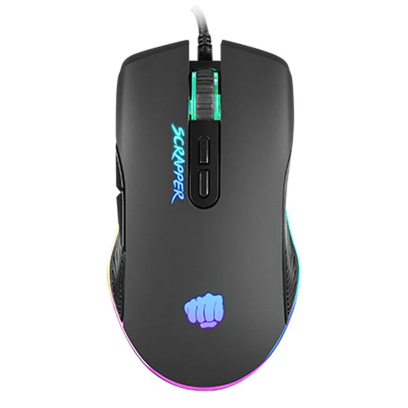 Mouse da gioco Fury Scrapperr 6400 DPI RGB - immagine 1