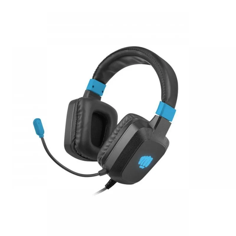 Cuffie da gioco Fury Raptor nere RGB - immagine 1