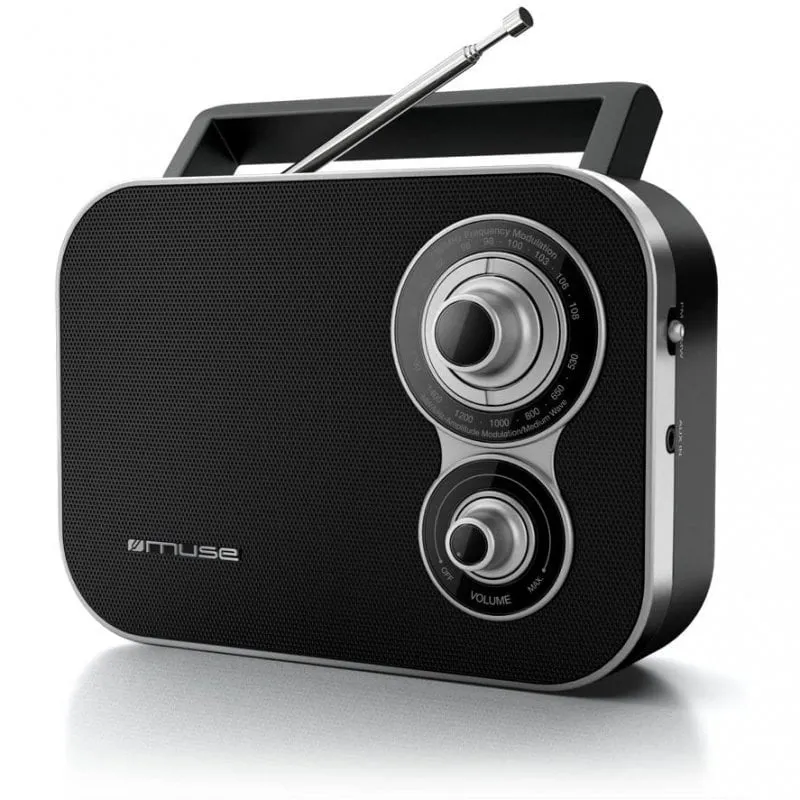 Doppia radio portatile Muse M051R nera - immagine 1