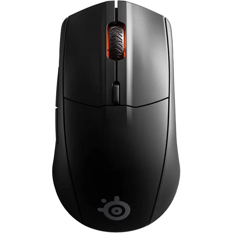 Mouse da gioco wireless wireless SteelSeries Rival 3 18000 DPI nero - immagine 1