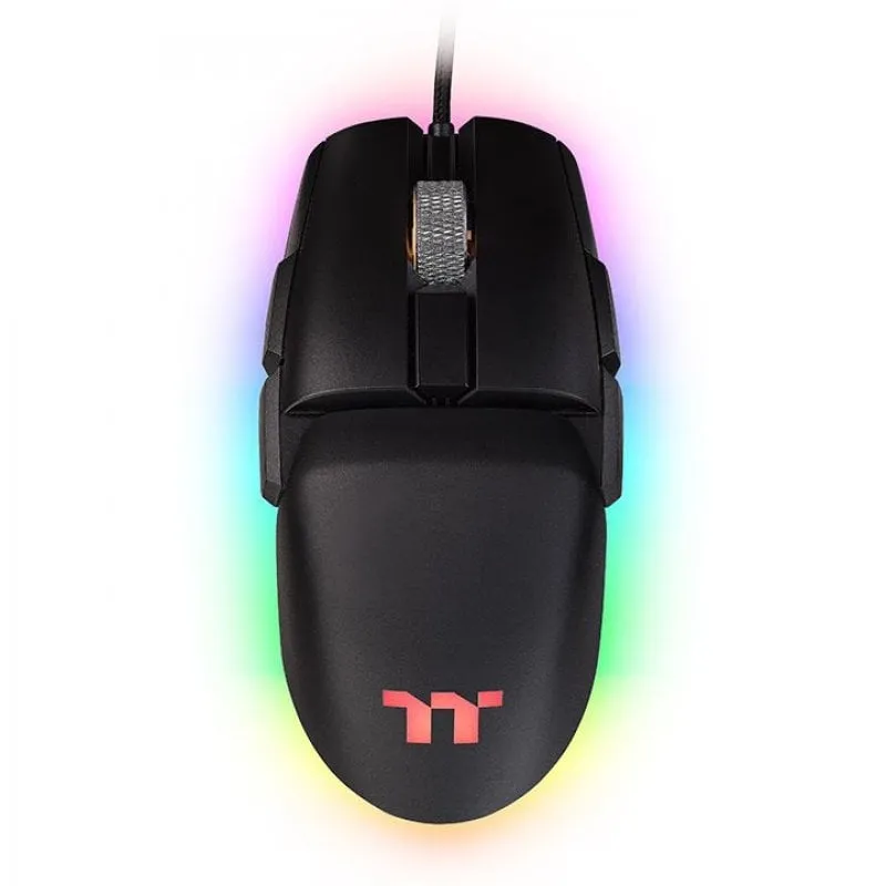 Mouse da gioco Thermaltake Argent M5 RGB 16000 DPI Nero - immagine 1
