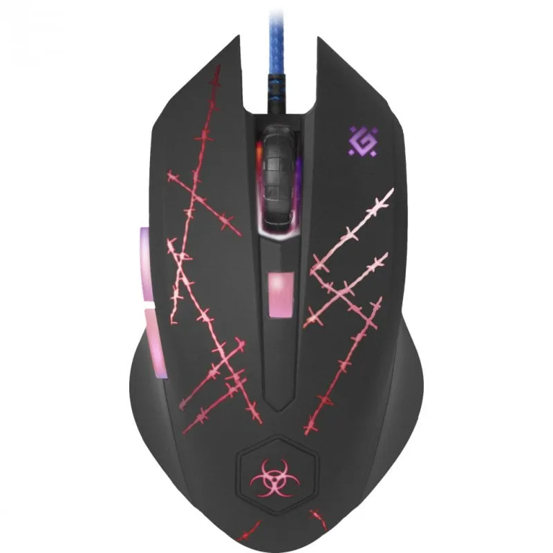 Mouse da gioco Defender Forced GM-020L 5 3200 DPI Nero - immagine 1