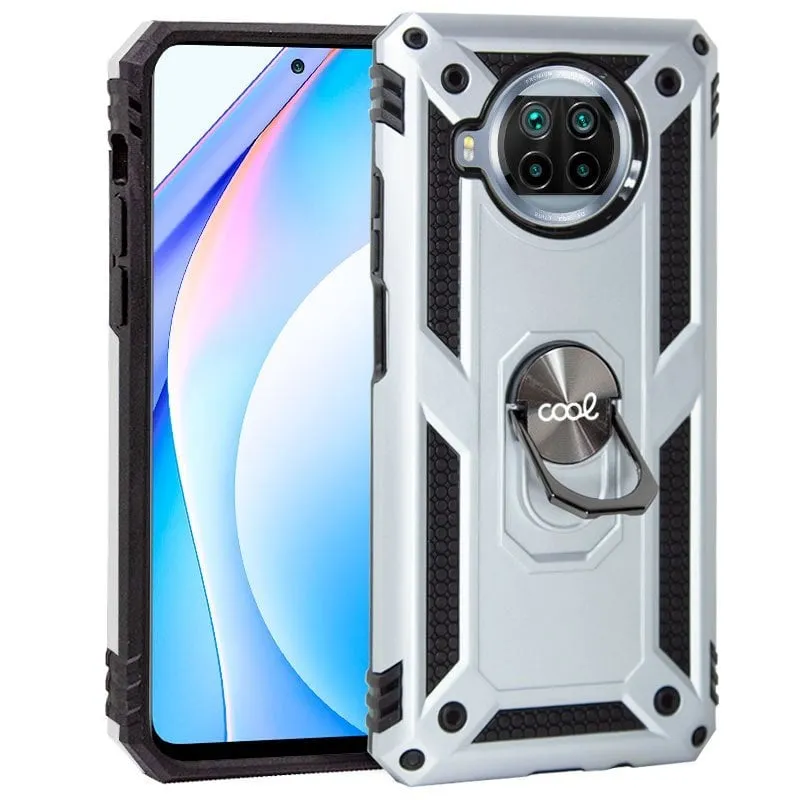 Raffinata custodia rigida con anello in argento per Xiaomi Mi 10T Lite - immagine 1