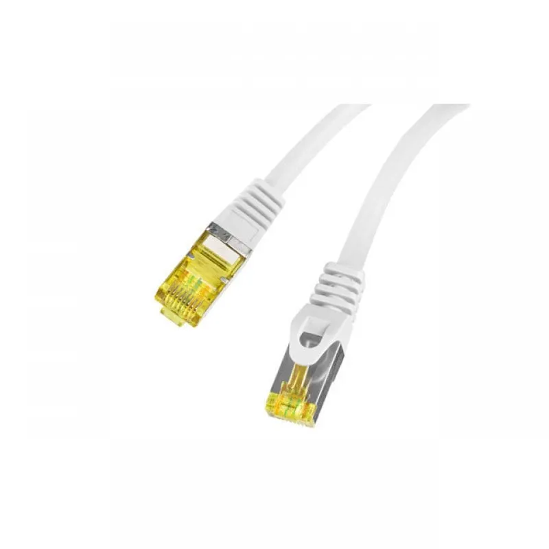 Cavo di rete Lanberg RJ45 Cat.6A S/FTP LSZH CU Fluke Passed 2m Grigio - immagine 1