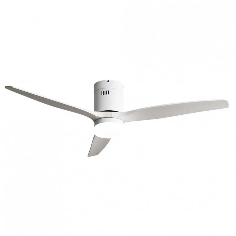 Ventilatore da soffitto Fabrilamp Aguilon con luce e controllo 39W Bianco - immagine 1