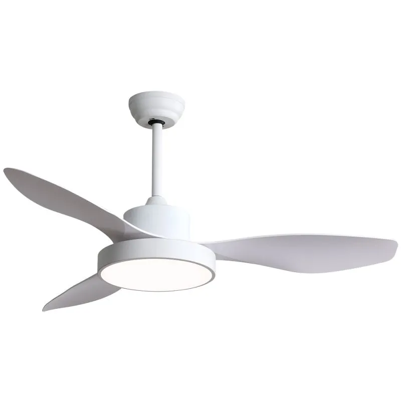 Ventilatore da soffitto Fabrilamp Hayate con luce e telecomando 70W bianco - immagine 1