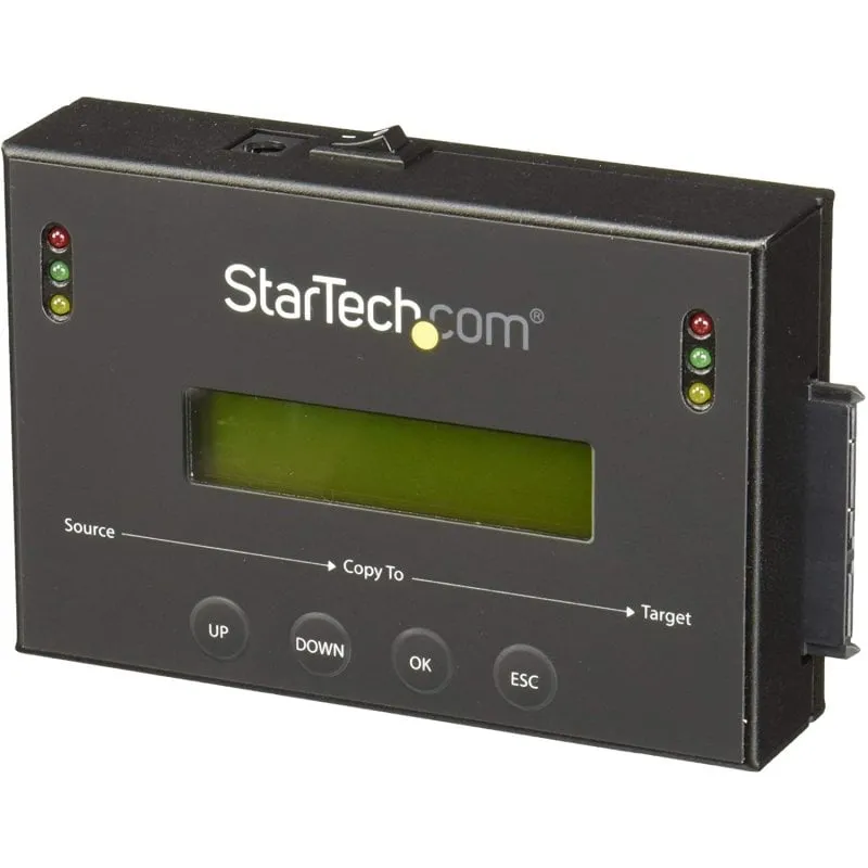 StarTech.com SATDUP11IMG duplicatore multimediale Duplicatore HDD/SSD Nero - immagine 1