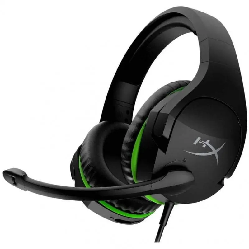 HyperX CloudX Stinger Auricolare Cablato A Padiglione Giocare Nero, Verde - immagine 1