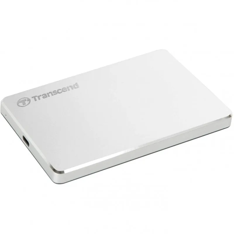 Transcend StoreJet 25C3S 2,5" 2TB USB-C Argento - immagine 1