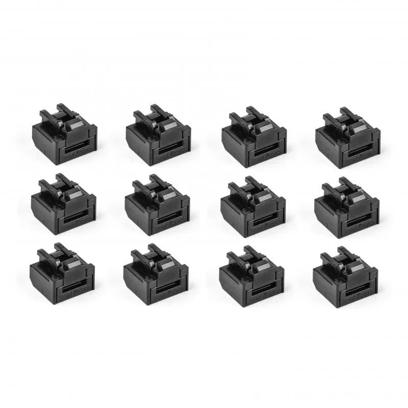 Smart Keeper Pack 12 serrature per porte RJ45 Nere - immagine 1