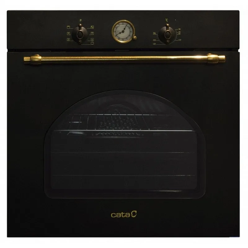 Cata MRA 7108 BK Forno multifunzione rustico 60 L A Nero - immagine 1