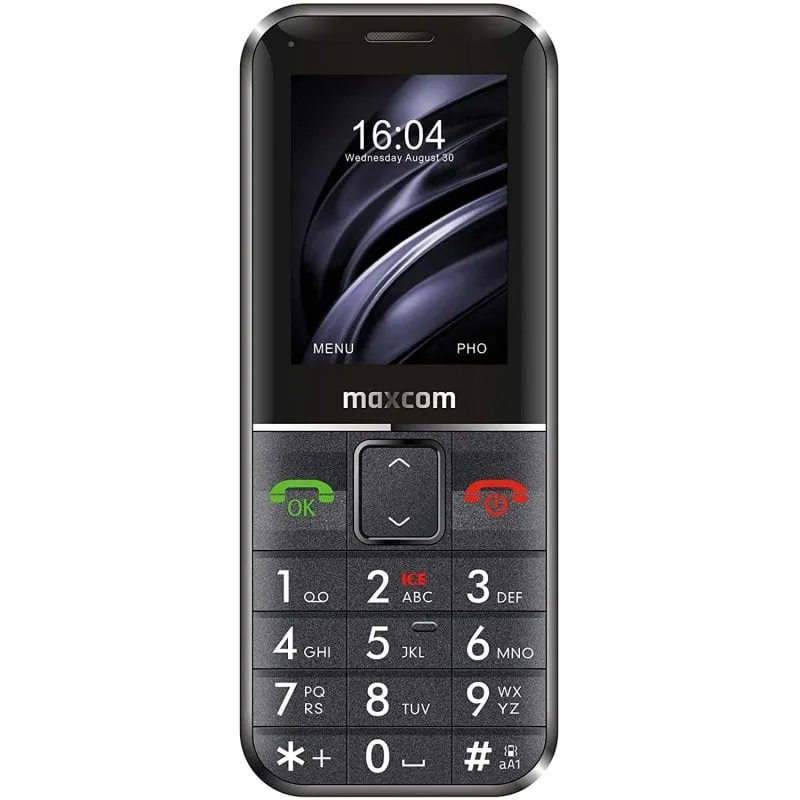 Telefono per anziani Maxcom Comfort MM735 + braccialetto SOS - immagine 1