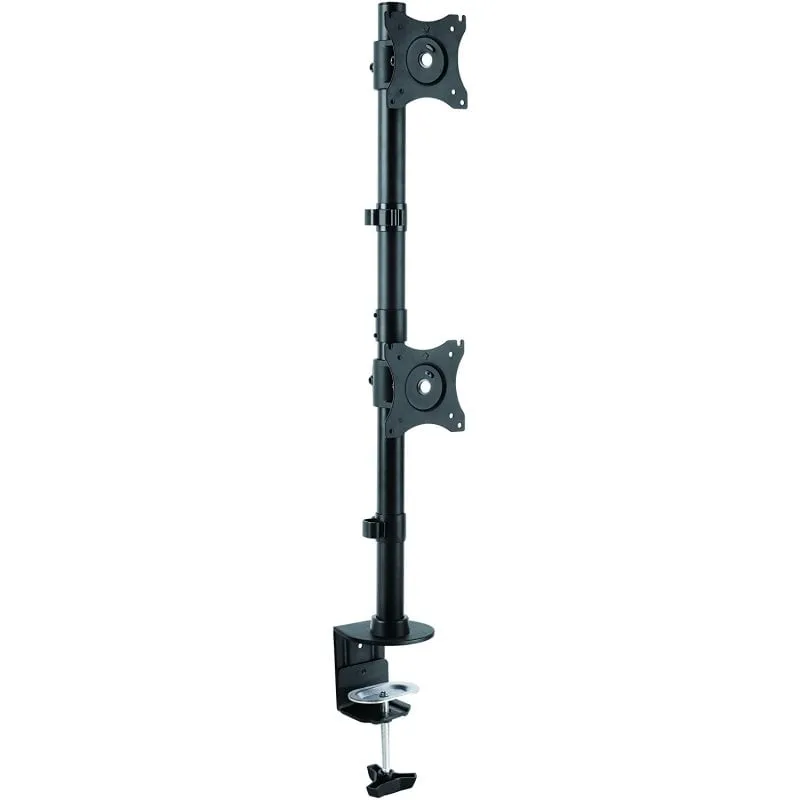 StarTech.com Supporto Verticale da Scrivania per 2 Monitor VESA - Regolabile - immagine 1