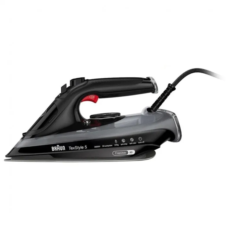 Ferro da stiro a vapore Braun TexStyle 5 SI 5088 BK 2800 W Nero - immagine 1