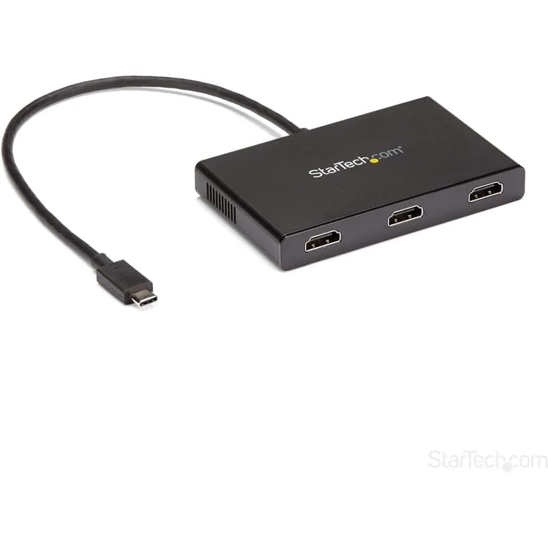 StarTech.com Adattatore Multi-Monitor USB-C a HDMI - Hub MST a 3 porte - immagine 1