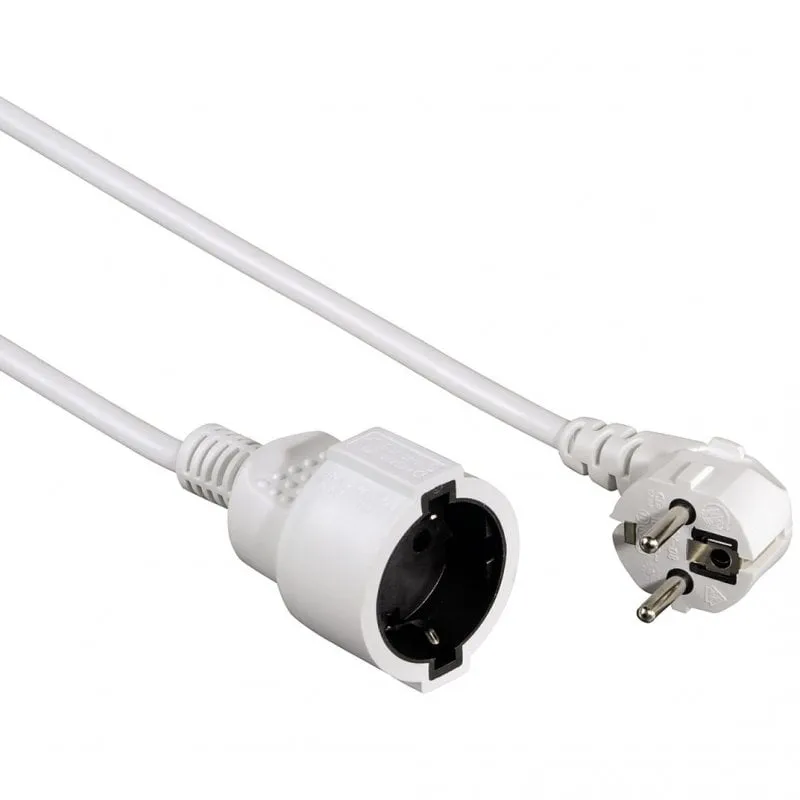 Cavo di alimentazione prolunga Hama Schuko 10 m Bianco - immagine 1