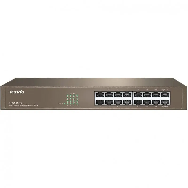 Tenda TEG1016D Switch 16 porte Gigabit - immagine 1