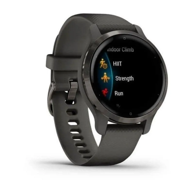 Garmin Venu 2S GPS WiFi Bluetooth 40,4mm AMOLED Grigio Pizarra M Resistenza 5ATM SpO2 - immagine 1
