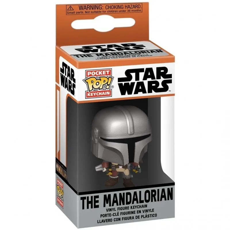 Portachiavi Funko Pop Star Wars The Mandalorian - immagine 1