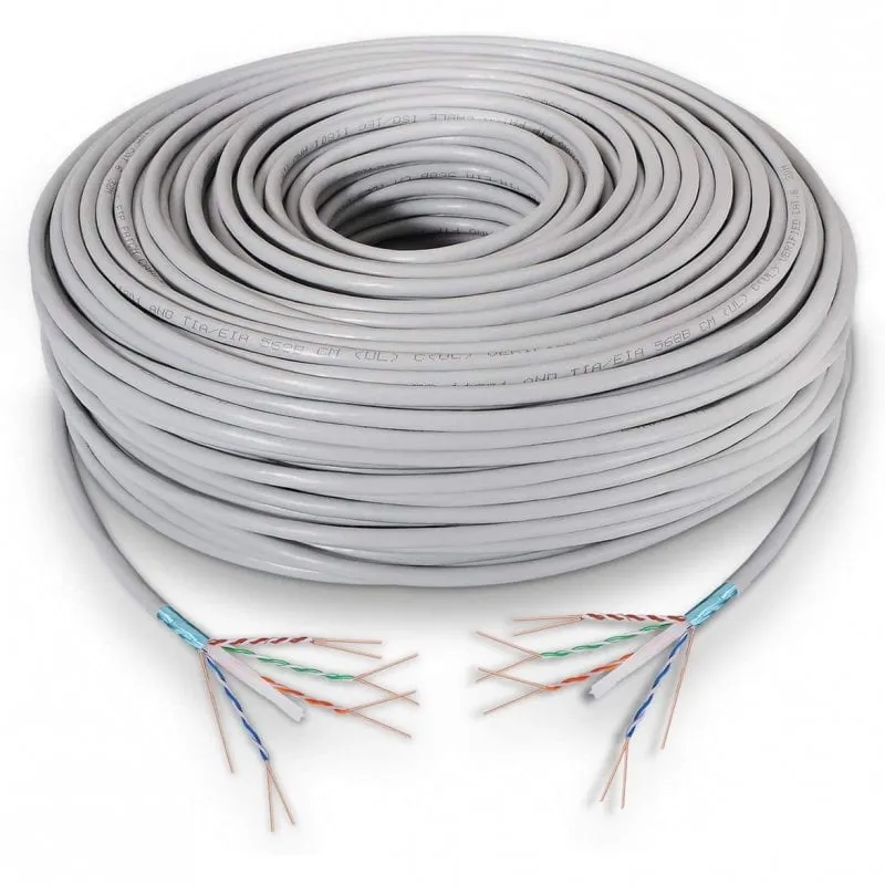 Cavo di rete Aisens Coil RJ45 Cat.6 FTP rigido 305m Grigio - immagine 1