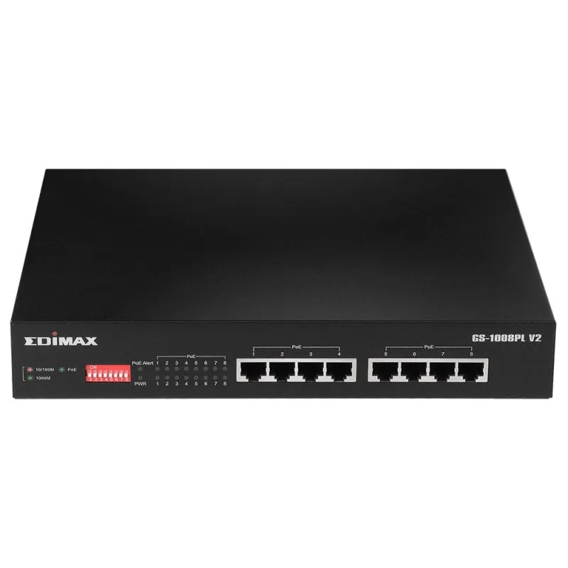 Switch Edimax GS-1008PL V2 8 porte Gigabit - immagine 1