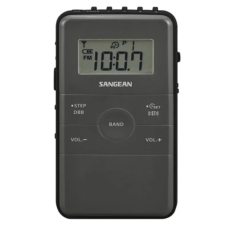 Radio digitale portatile Sangean DT-140 nera - immagine 1