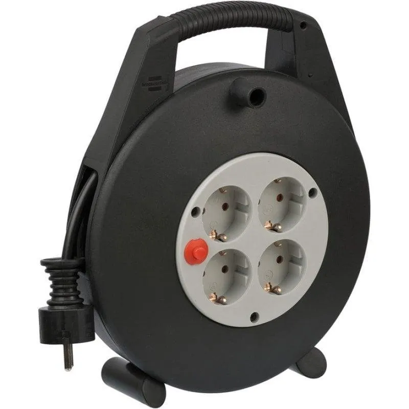 Multipresa Brennenstuhl Vario-Line 4 prese 10 m protezione contatto IP20 - immagine 1