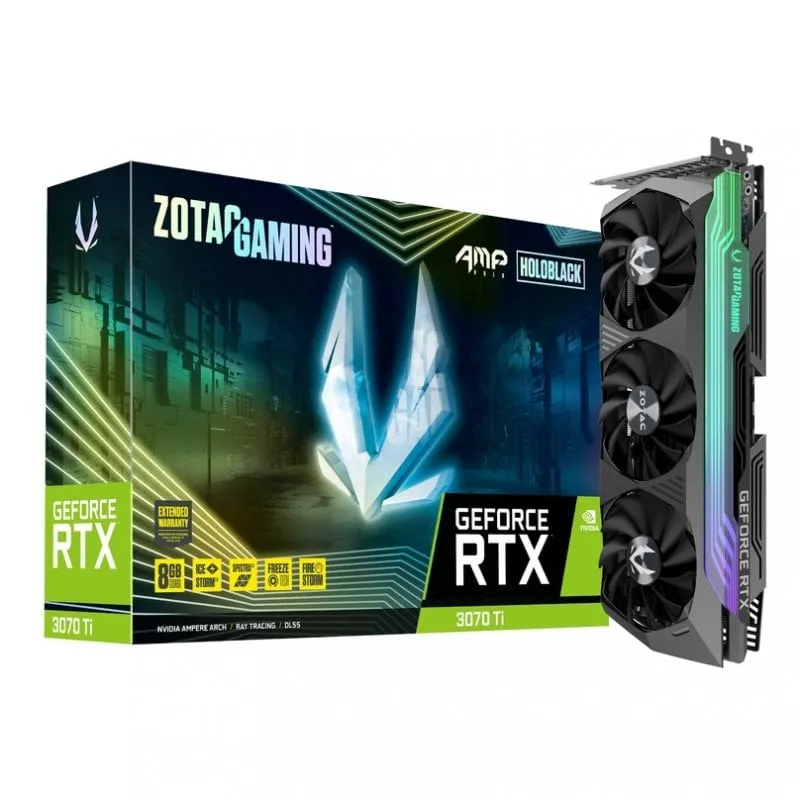 Zotac Gaming GeForce RTX 3070 Ti AMP Holo LHR 8GB GDDR6X - immagine 1