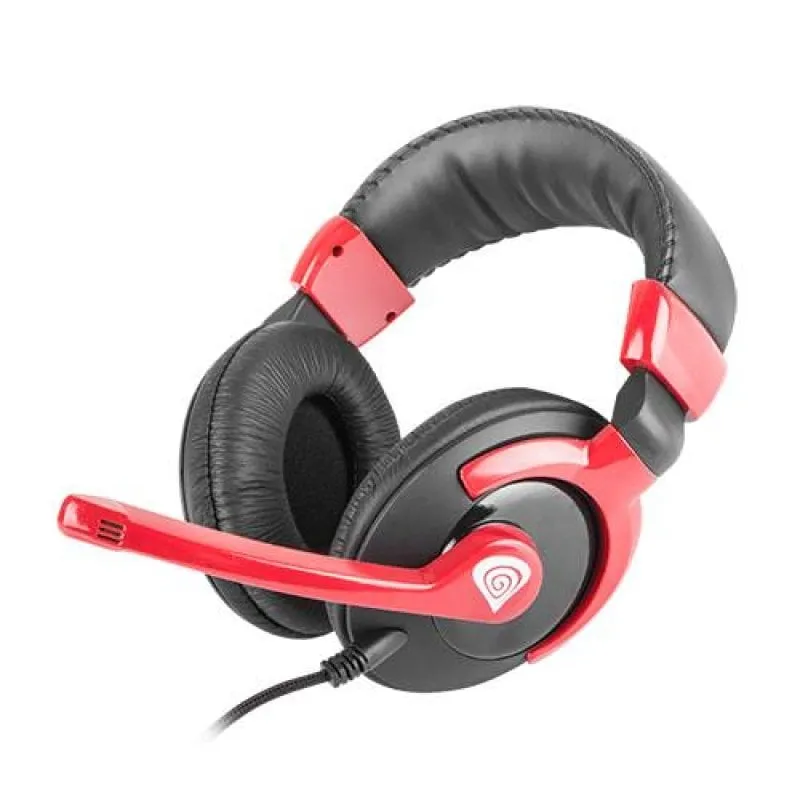 Cuffie da gioco Genesis HM34X Nero/Rosso - immagine 1