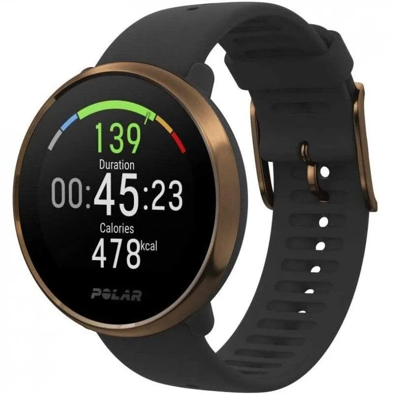 Polar Ignite Bluetooth GPS 43mm IPS Nero/Copper M/L Resistenza All'Acqua 30m Cardiofrequenzimetro - immagine 1