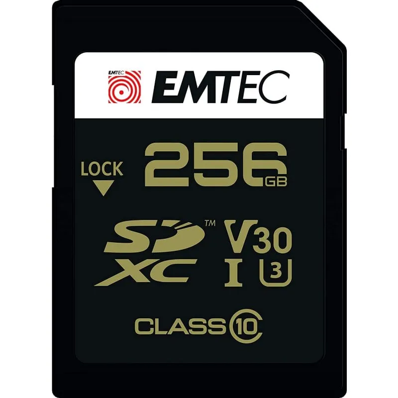 Emtec Speedin Pro SDXC 256GB Classe 10 U3 V30 UHS-I - immagine 1