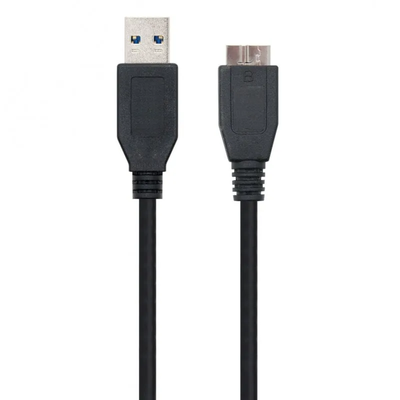 Cavo Ewent USB 3.0 a MicroUSB-B maschio/maschio 1,8 m Nero - immagine 1