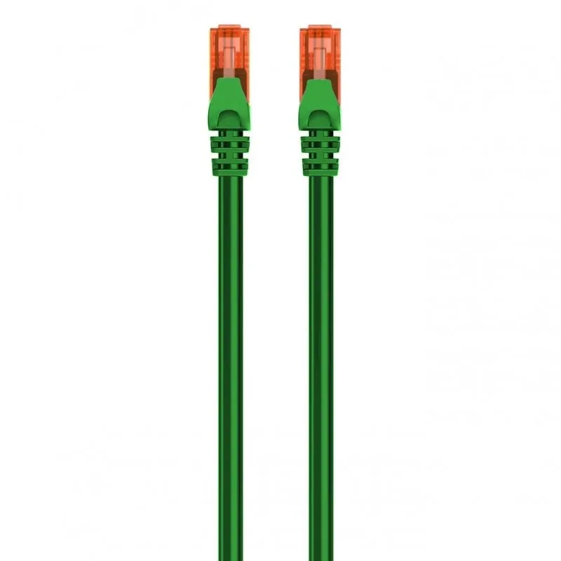 Cavo di rete Ewent RJ45 Cat.6 U/UTP 3m Verde - immagine 1