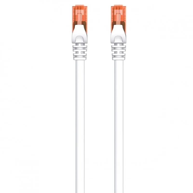 Cavo di rete Ewent RJ45 Cat.6 U/UTP 3m Bianco - immagine 1