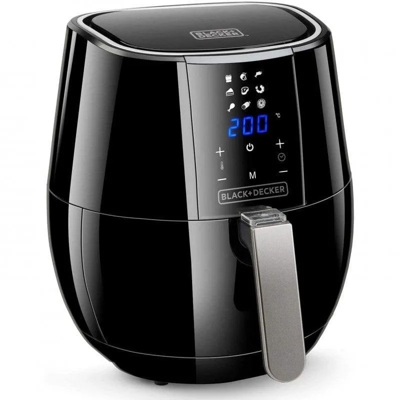 Friggitrice ad Aria Black & Decker BXAF3500E 1500 W con Pannello Touch - immagine 1