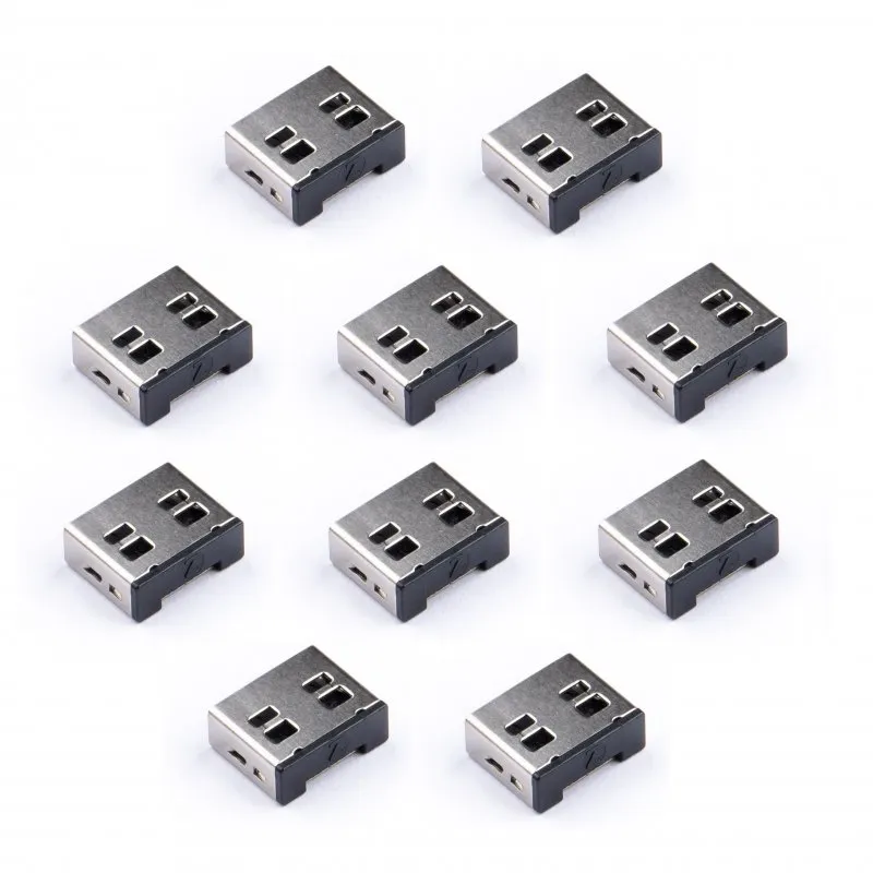 Smart Keeper Pack 10 serrature per porte USB Nero - immagine 1