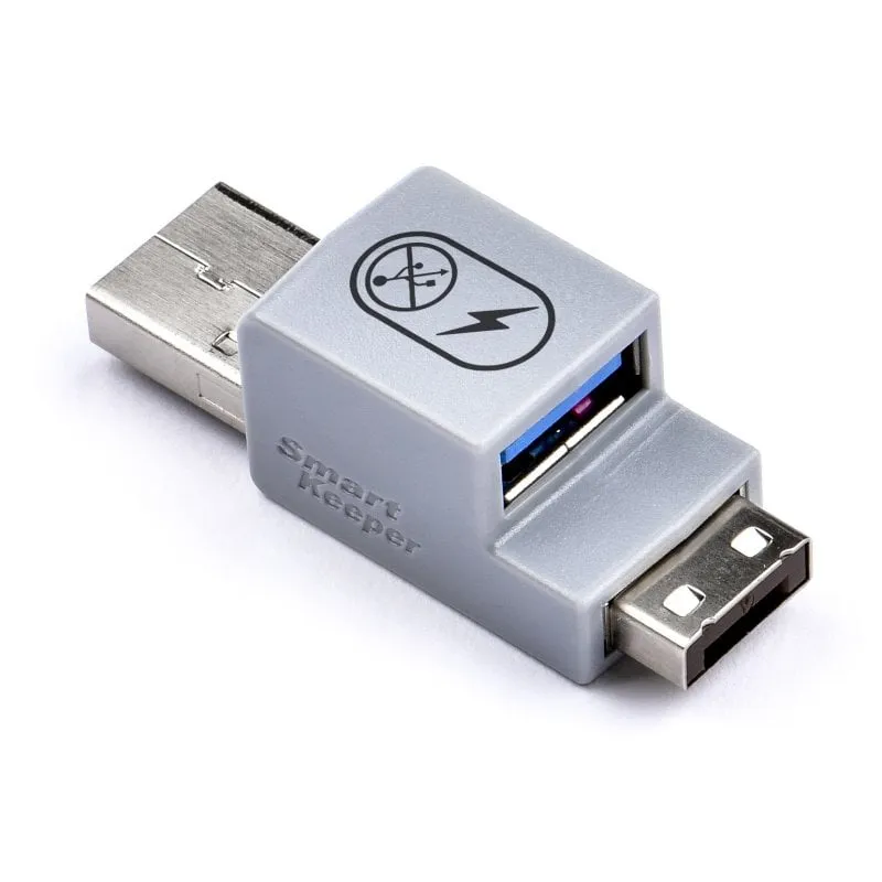 Porta USB Smart Keeper Lock per caricare dispositivi Blu - immagine 1