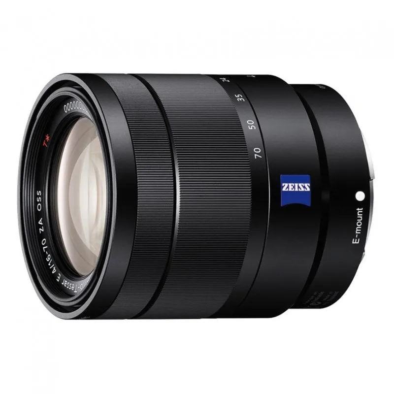 Sony SEL1670 Z F4 ZA OSS Ottica motorizzata attacco E ,APS-C "ZEISS Vario Tessar" 16/70 mm, apertura Max F4 , vetro ED (Extra-low Dispersion) , 308 grammi - immagine 1