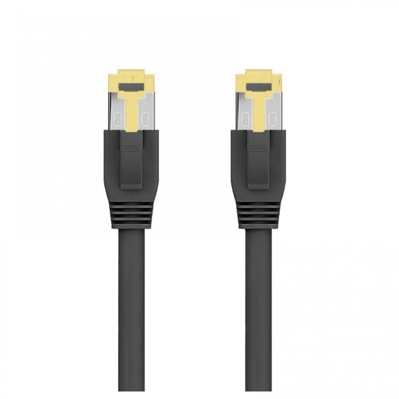 Cavo di rete Ewent RJ45 Cat.8.1 S/FTP 15 cm Nero - immagine 1
