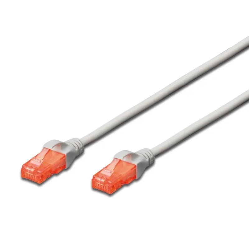 Cavo di rete Ewent RJ45 Cat.6 U/UTP 15m Grigio - immagine 1
