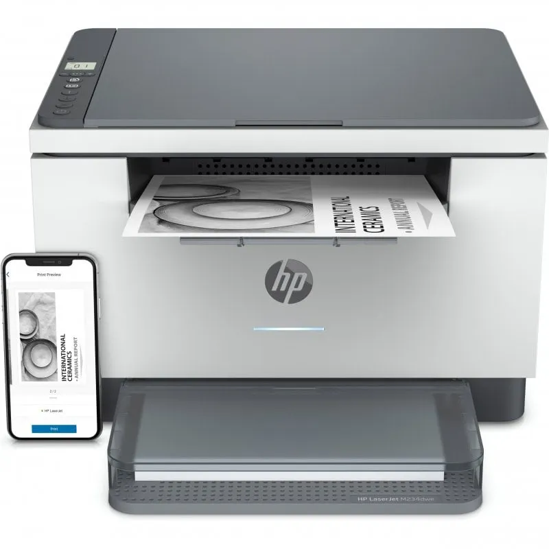 HP LaserJet Stampante multifunzione HP M234dwe, Bianco e nero, Stampante per Abitazioni e piccoli uffici, Stampa, copia, scansione, HP+ - immagine 1