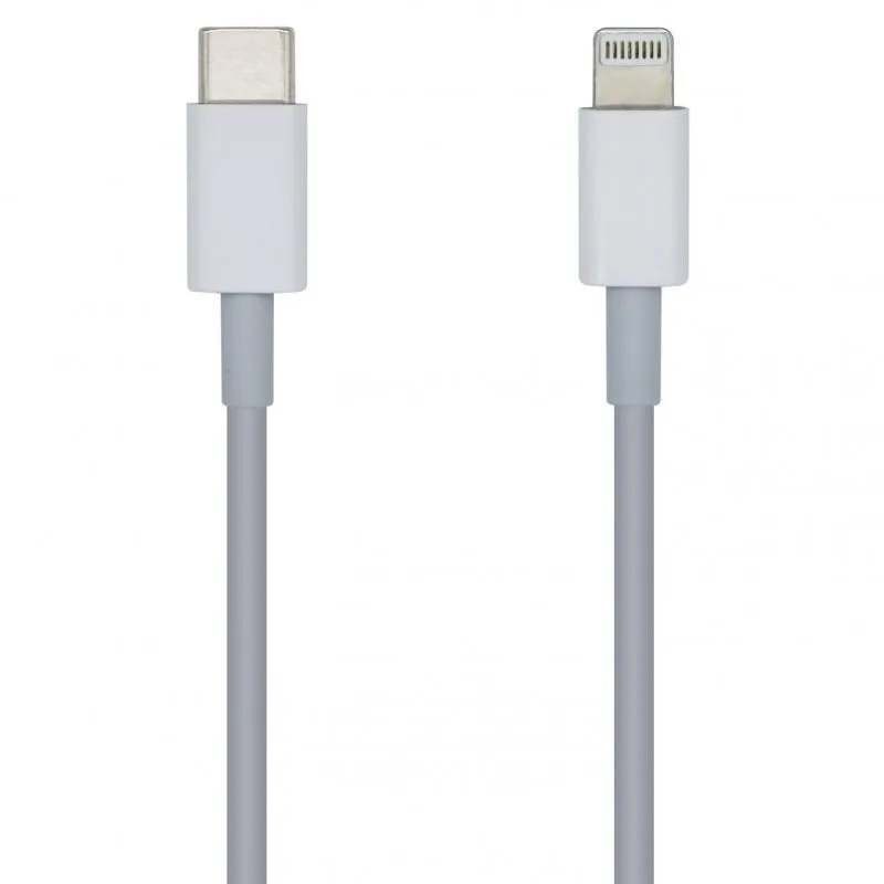 Cavo Aisens da USB-C a Lightning maschio/maschio 2 m bianco - immagine 1