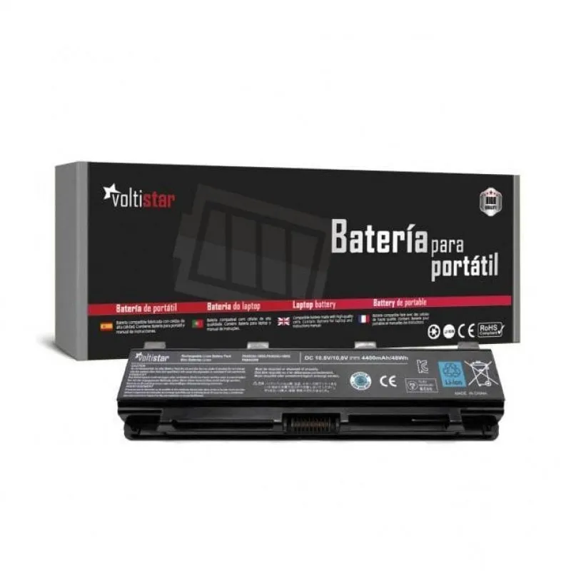 Batteria per laptop Voltistar per Toshiba Satellite C40 C45 C55 C55D C55DT C55T C70 C75 - immagine 1
