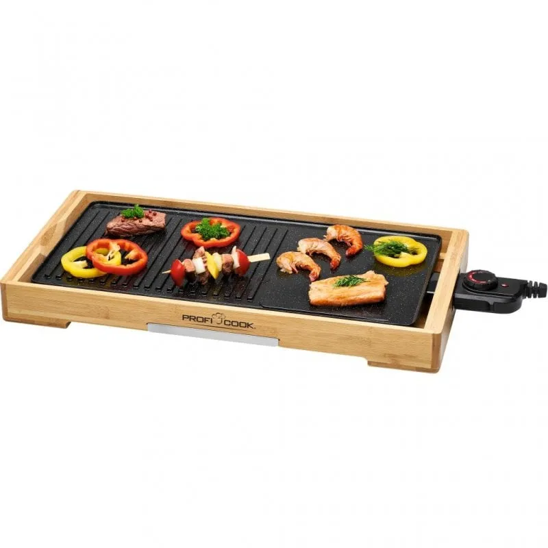 ProfiCook TYG 1143 Teppanyaki Piastra per arrostire/Griglia 2200 W - immagine 1