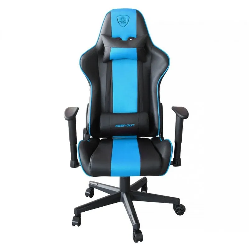 Sedia da gaming Keep Out XSPRO Racing nera/blu - immagine 1